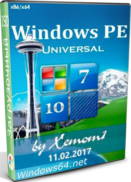 ISO Windows 10|8.1|7 PE x86 x64