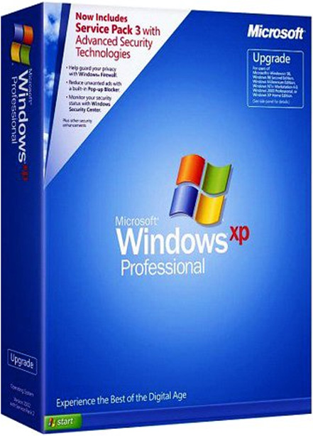 Windows XP SP3 professional 32-bit RUS
