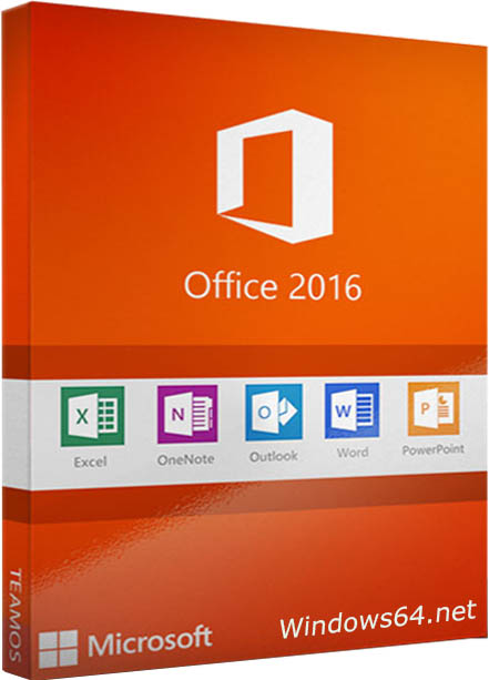бокс Microsoft office 2016 для Windows