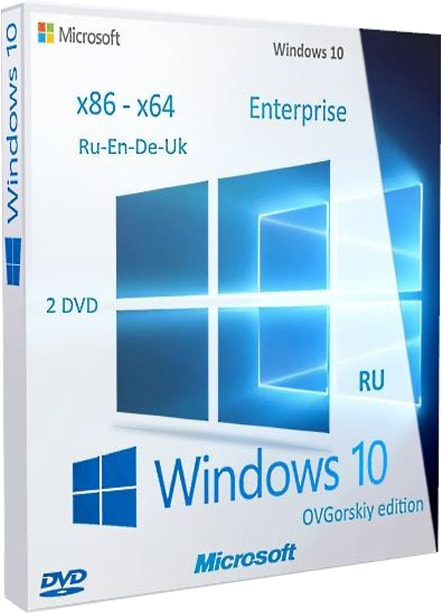 Windows 10 enterprise 1703 ISO 07.2017 RU UK EN DE (x64 x86)