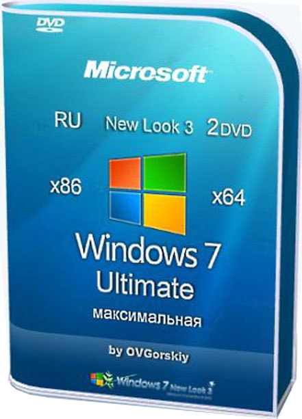 OVGorskiy Windows 7 ultimate x64 x86 RU SP1 2018