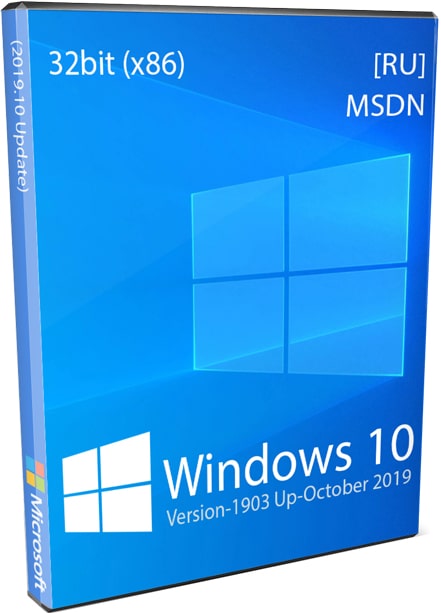 Windows 10 x86 1903 оригинальный образ