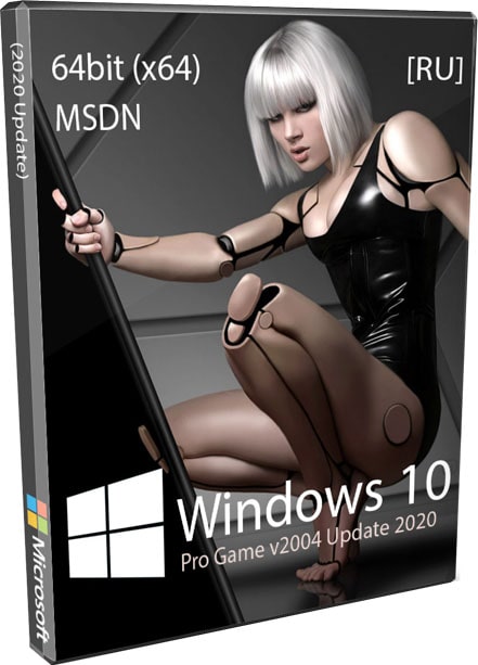 Игровая Windows 10 pro 64bit 2004 на русском