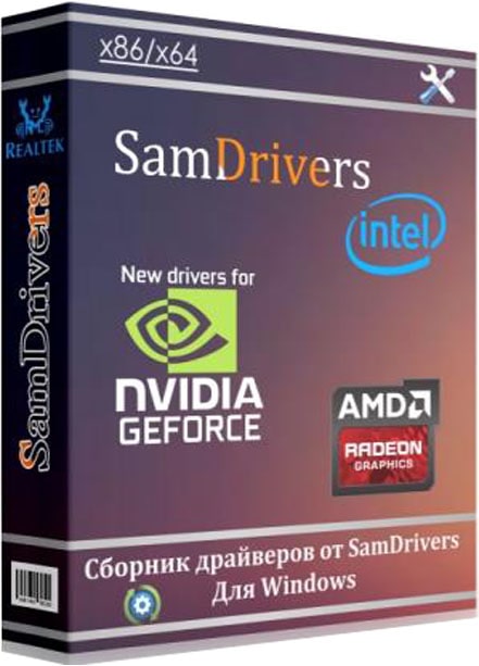 Полный набор драйверов для Windows 2021 SamDrivers 21.0