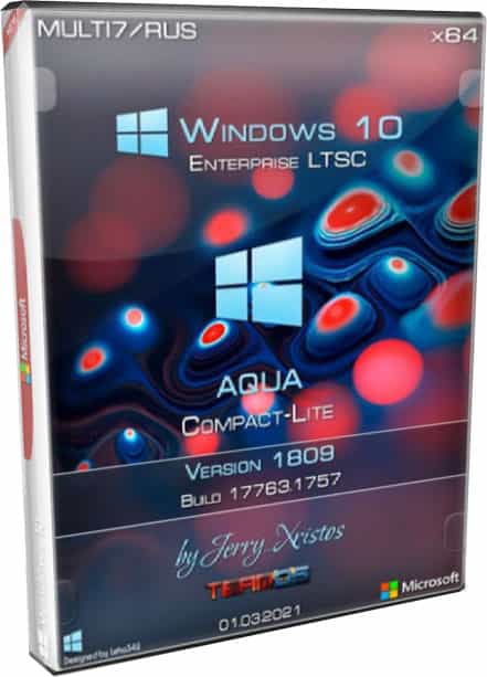 Лёгкая Windows 10 x64 LTSC Enterprise с активатором Compact Lite