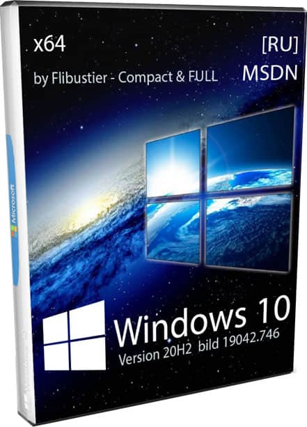 Windows 10 x64 20H2 Compact & FULL by Flibustier