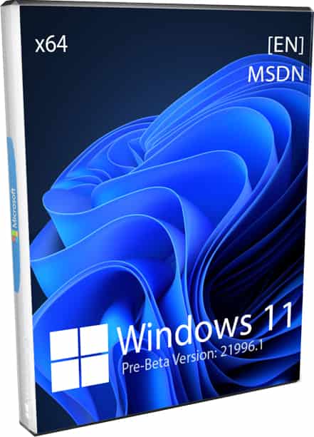 Windows 11 64bit Pro-Home BETA v.21996.1