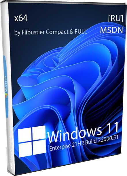 Windows 11 ISO образ x64 Compact & FULL by Flibustier