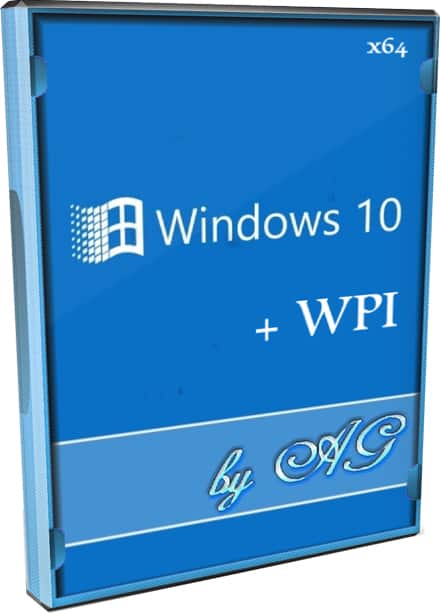 Windows 10 x64 с драйверами и программами WPI 2109