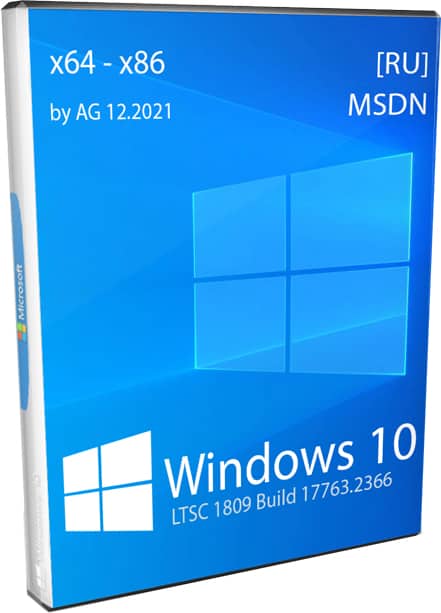 Windows 10 LTSC 2022 1809 x64 x86 WPI с программами