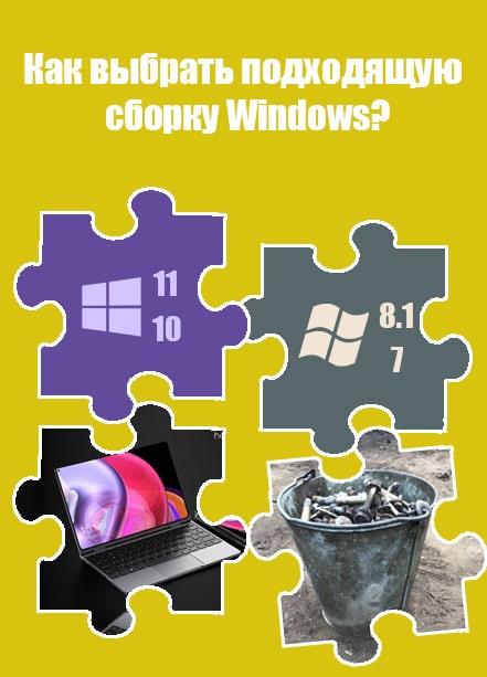 Как выбрать подходящую сборку Windows - подробно и понятно