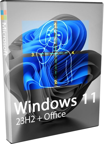 Windows 11 23H2 Pro-Home c Office by SmokieBlahBlah на Русском и Английском