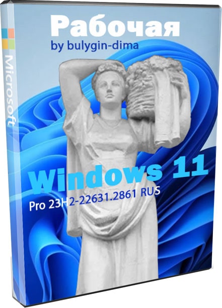 Windows 11 Pro 23H2 на русском 2024 by bulygin-dima 2,99 Gb