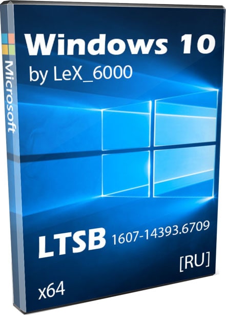 Windows 10 Enterprise LTSB 1607 by LeX_6000 с обновлениями 2024