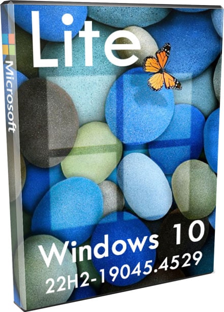 Windows 10 x64 Lite 22H2 Bild 19045.4529 на русском