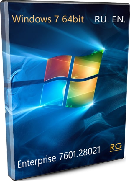 Windows 7 64bit (x64) Enterprise 7601.28021 RU EN с последними обновлениями