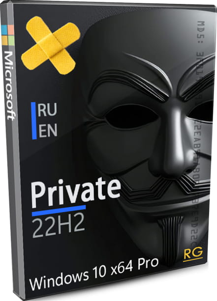 Windows 10 Pro 22H2 Private Core 19045.6809 RU EN