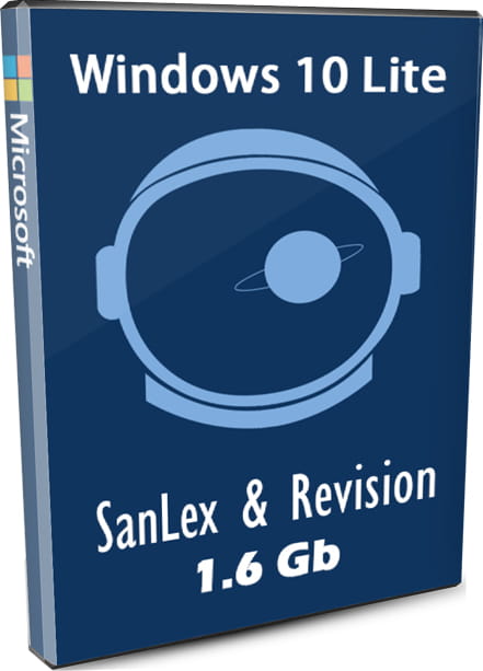 Windows 10 Pro 22H2 Lite для игр [SanLex + Revision] RU EN 19045.7058