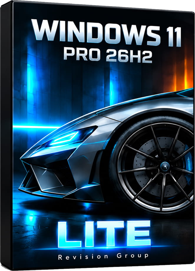 Windows 11 26H2 Pro 26300.9807 LITE rus (Компактная игровая) by RG